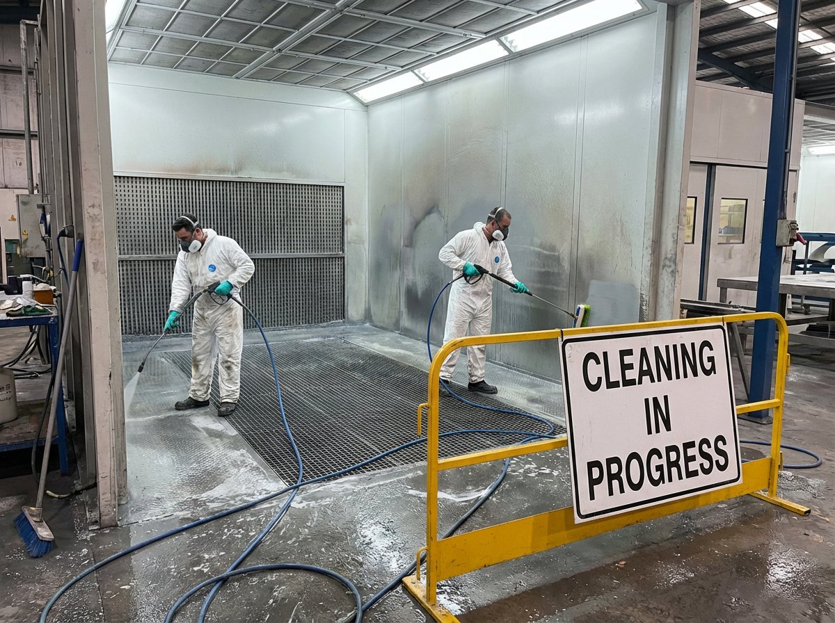 Boya Kabinleri Temizliği