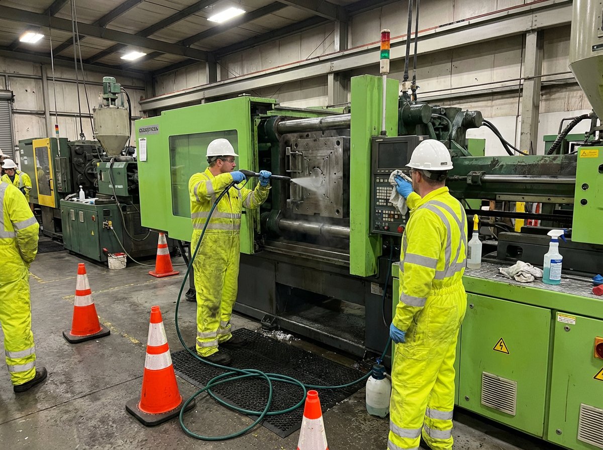 Enjeksiyon Makineleri Temizliği